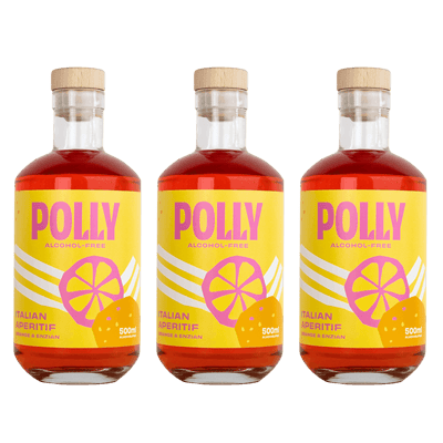 POLLY Italian Aperitif Vorteilspaket – 3x Alkoholfreier Aperitif
