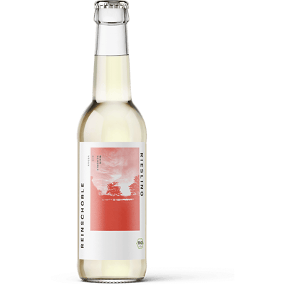 12x REINSCHORLE Riesling – Bio Weinschorle in der Flasche