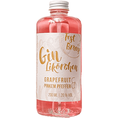 Gin liqueur with grapefruit & pink pepper