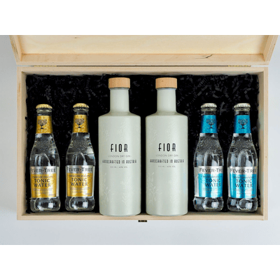 Gin FIOR Gin & Tonic tasting pack double pack (2x London Dry Gin + 4x tonic water)