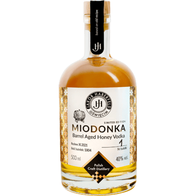 Miodonka Barrel Aged Honey Vodka