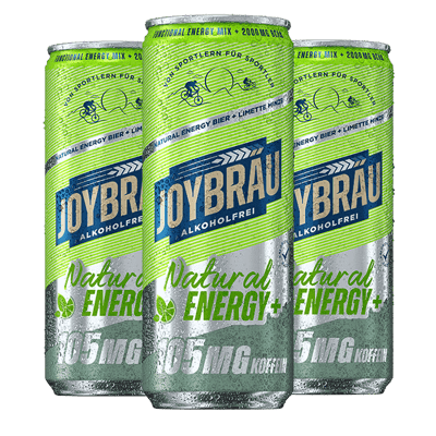 12x JoyBräu alkoholfrei - Natural Energy mit Koffein