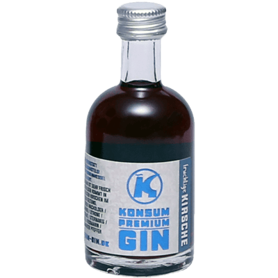 Konsum Premium Gin Kirsche - New Western 0,05 Liter
