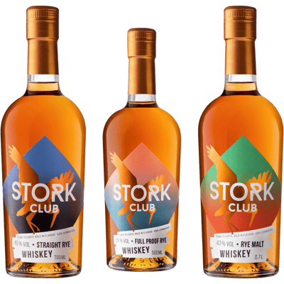 Stork Club Rye High 3 - Rye Whisky Tasting Pack