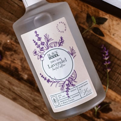 Bläck Boddl - Dry Gin Lavendel