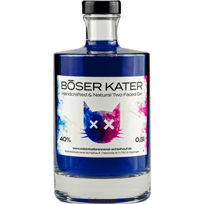 Böser Kater - Two Faced Gin mit Farbwechsel