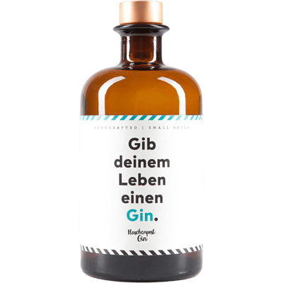 Bottle of gin - Edition "Give your life a gin"