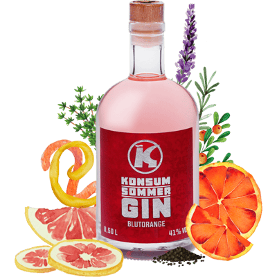 Consumption summer gin blood orange - New Western
