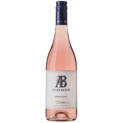 Allée Bleue Shiraz Rosé 2022 - Rosé wine