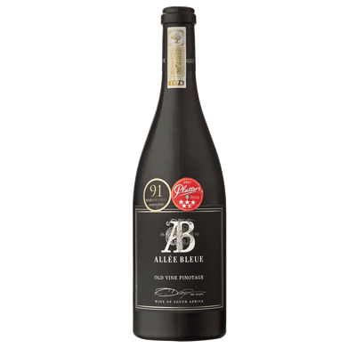 Allée Bleue Black Series Old Vine Pinotage 2018 - Red wine