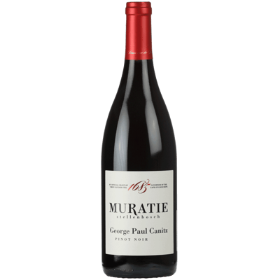 Muratie George Paul Canitz Pinot Noir 2018 - Red wine