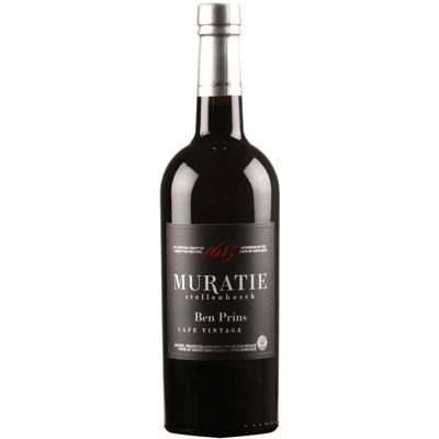 Muratie Ben Prins Cape Vintage 2018 - dessert wine