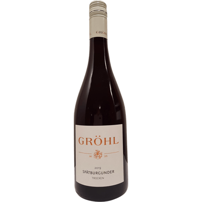 Winery Gröhl Pinot Noir 2019 - Red Wine