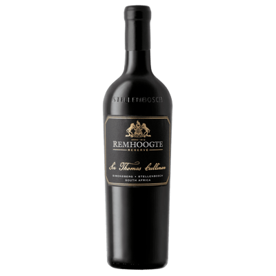Remhoogte Sir Thomas Cullinan 2016 - Red wine