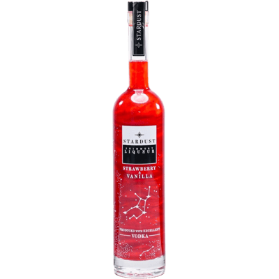 Stardust Shimmery Liqueur - Strawberry & Vanilla - Glitter liqueur