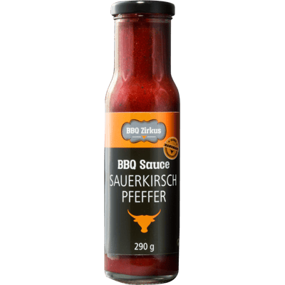 Sauerkirsch-Pfeffer BBQ Sauce