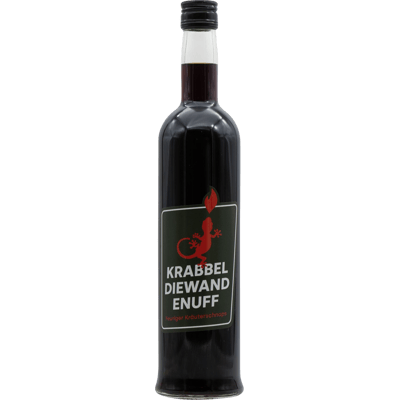 Krabbeldiewandenuff - herbal brandy