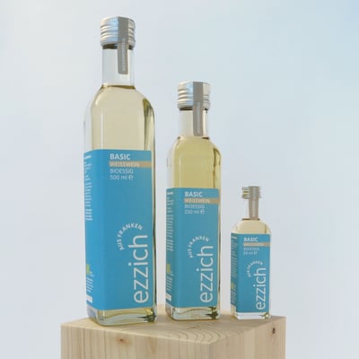 ezzich Basic Organic White Wine Vinegar