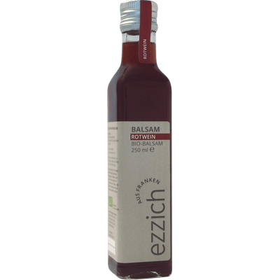 ezzich organic red wine balsam - balsamic vinegar