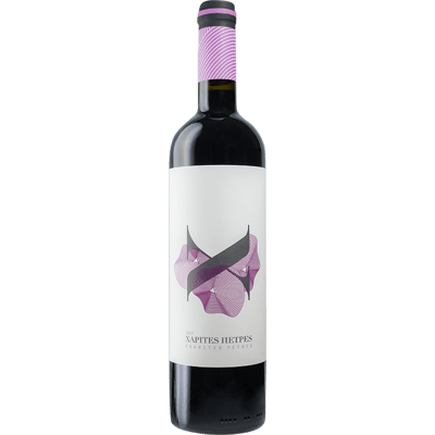 Konstantara Charites Petres semi-sweet organic red wine