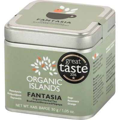 Organic Islands Fantasia organic tea blend