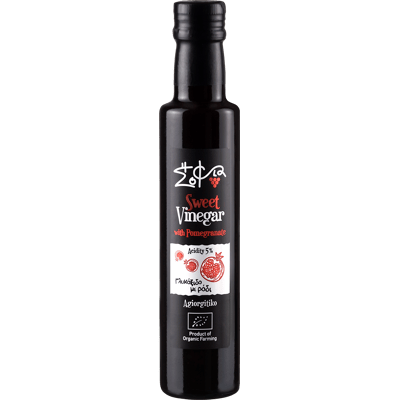 Sofia tis Fisis Pomegranate Vinegar - Sweet Organic Grape Vinegar