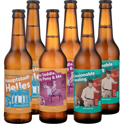 Vagabund Craft Beer Probierpaket (2x Session IPA + 2x IPA + 2x Pale Ale)