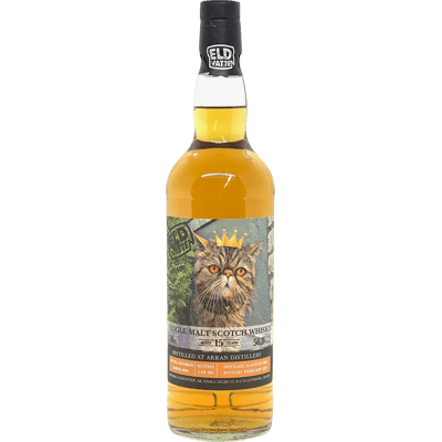 Svenska Eldvatten Cat Label Serie Arran 15 - Schottischer Single Malt Whisky