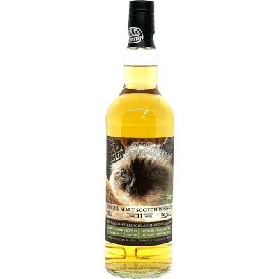 Svenska Eldvatten Cat Label Serie Bruichladdich 11 - Schottischer Single Malt Whisky