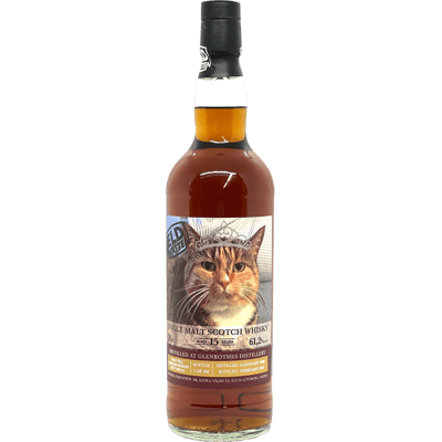 Svenska Eldvatten Cat Label Serie Glenrothes 15 - Schottischer Single Malt Whisky