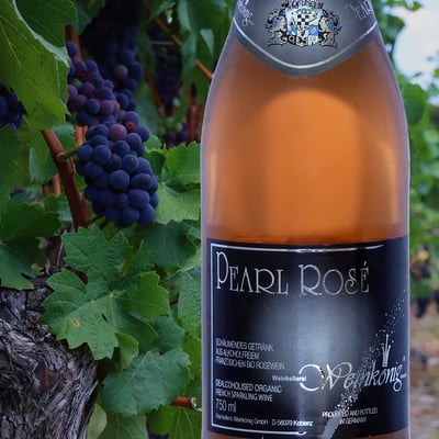 Pearl Rosé - Sparkling drink made from dealcoholized rosé wine