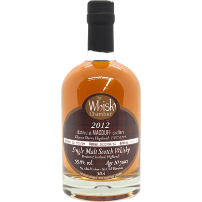 The Whisky Chamber Macduff 10 - Single malt Scotch whisky