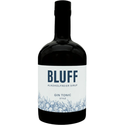 BLUFF Gin Tonic Styled Sirup alkoholfrei