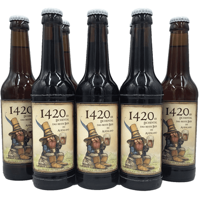 12x 1420er Eichental Brown Ale Dohle Art Limited Edition