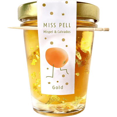 Medlar Gold - pickled medlar in calvados liqueur