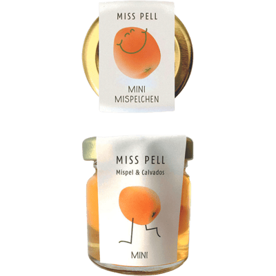 Medlar Mini Set (11x pickled medlars in calvados liqueur)