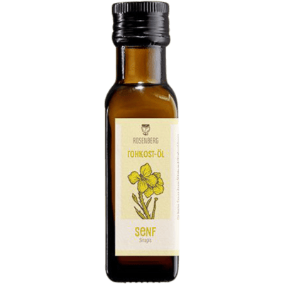 Organic raw mustard oil