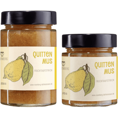 Organic quince puree
