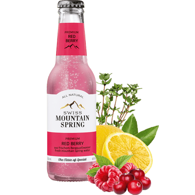 Swiss Mountain Spring Red Berry Lemonade