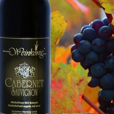 Cabernet Sauvignon - De-alcoholized red wine - non-alcoholic