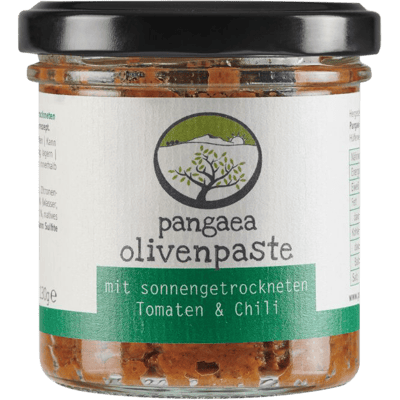 Chalkidiki olive paste with tomatoes & chili