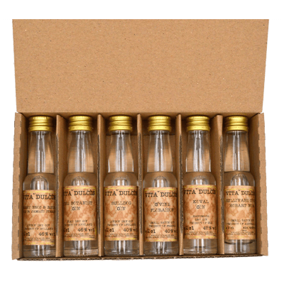 Vita Dulcis Gin Tasting Box: International (6x Gin Minis)