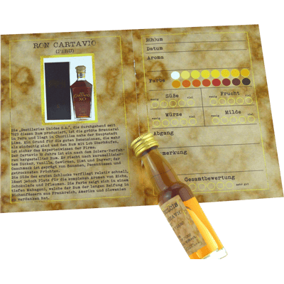 Vita Dulcis R(h)um Tasting Box: alt & selten (6x Rum Minis) 3