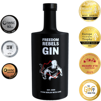 FREEDOM REBELS GIN - London Dry Gin