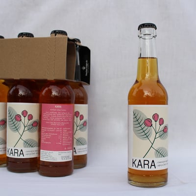 6x Kara Limo - Cascara Apfel Limonade