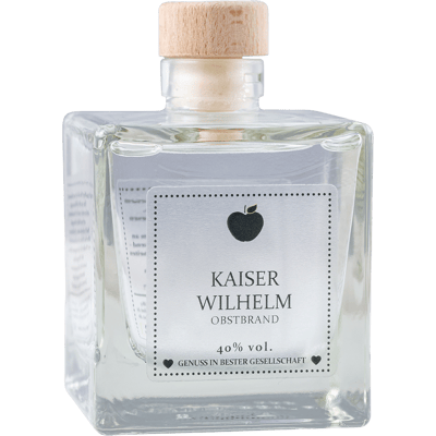 "Kaiser Wilhelm" single variety apple brandy