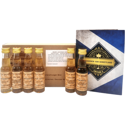 Vita Dulcis Whisky Tasting Box Regions of Scotland Edition No. 2 (6x Whisky Minis)