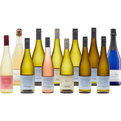 Zöller's Spritziges Sommer Weinpaket 2023 (8x Weißwein + 1x Rosé + 2x Sekt + 1x Secco)