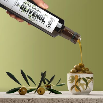 Apsogo Extra Natives Bio Olivenöl aus Griechenland
