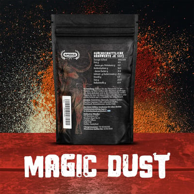 Apsogo Magic Dust BBQ Rub -  Gewürzmischung